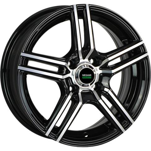 Автодиск Megami MGM-1 5*114.3 R-15  D66.1 BKF - фото