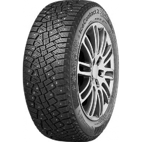 Зимние шины Continental IceContact 2  195/65 R15 шип - фото